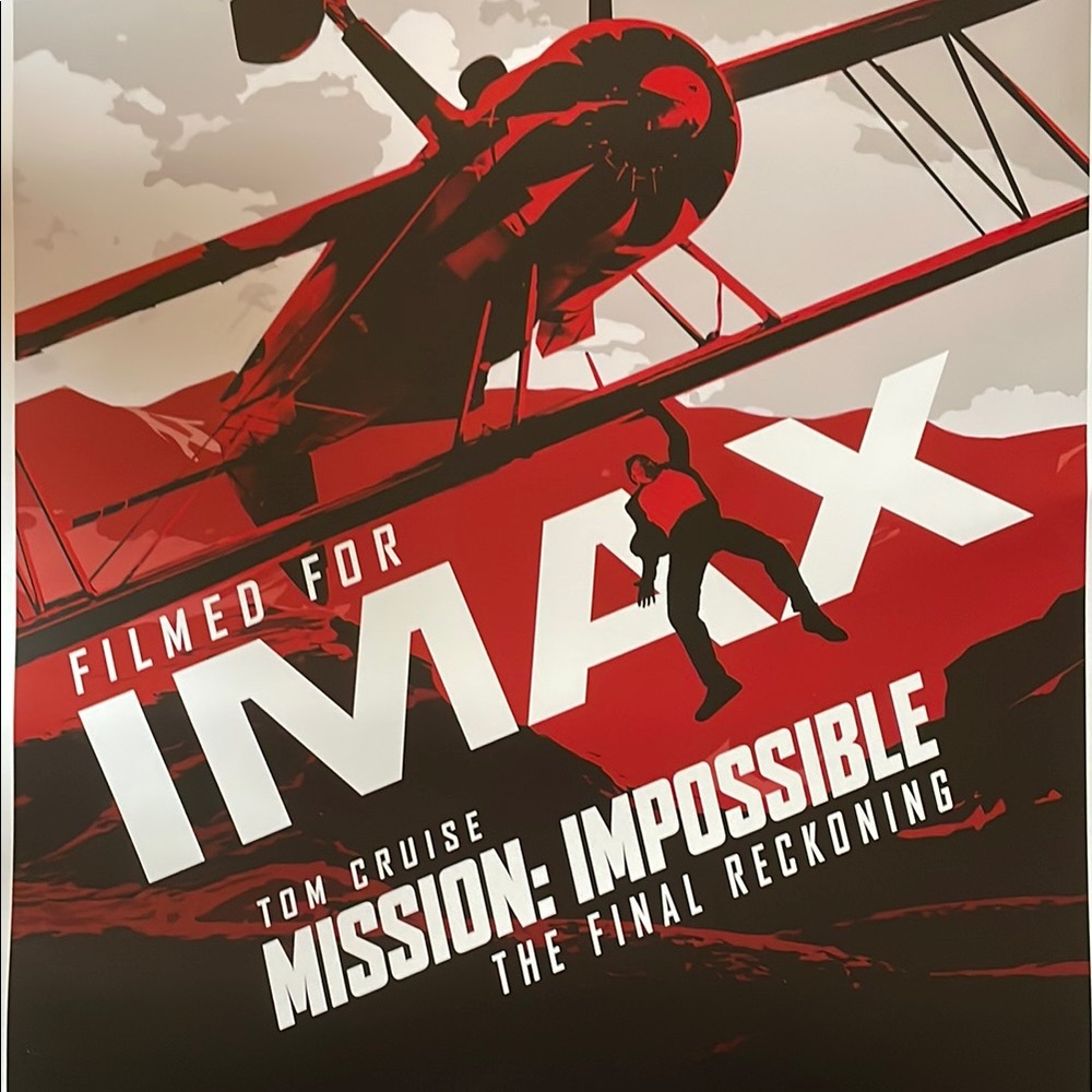 MISSION: IMPOSSIBLE IMAX Poster